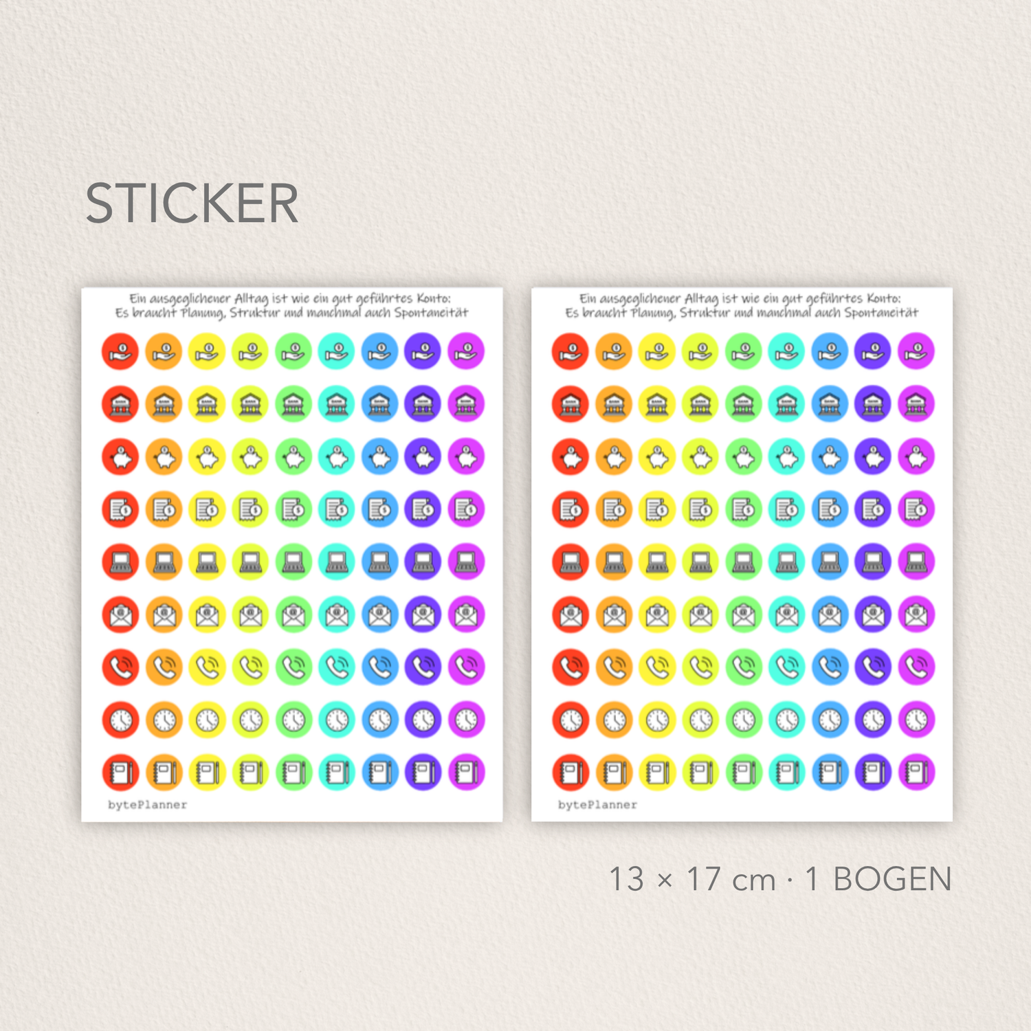 Sticker für deinen Alltag