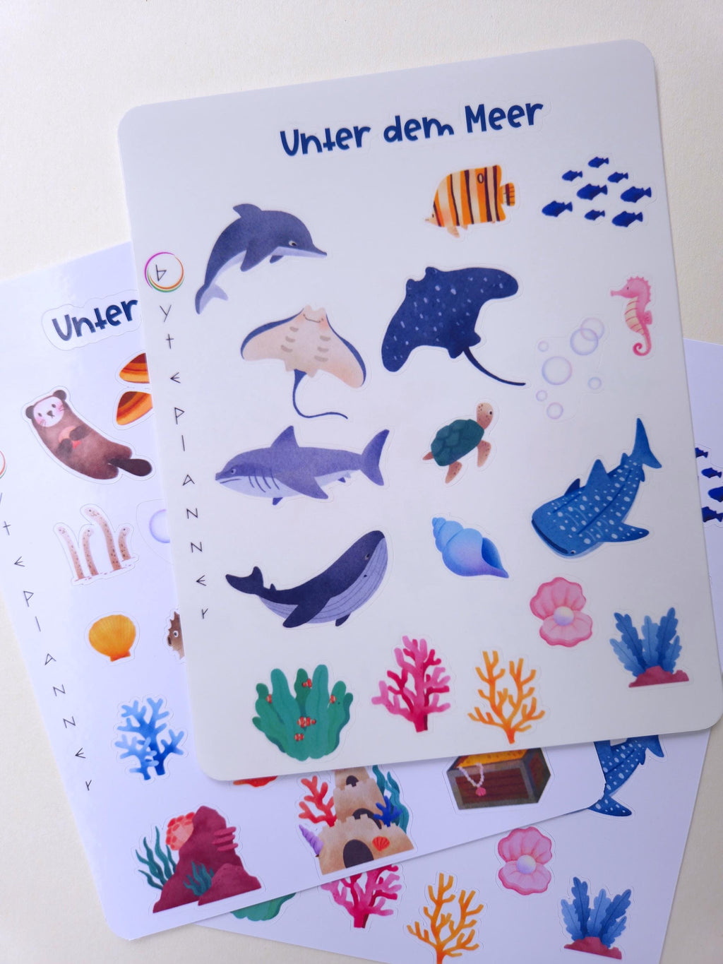 Unter dem Meer Sticker