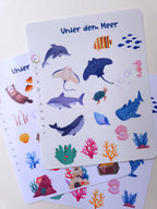 Unter dem Meer Sticker