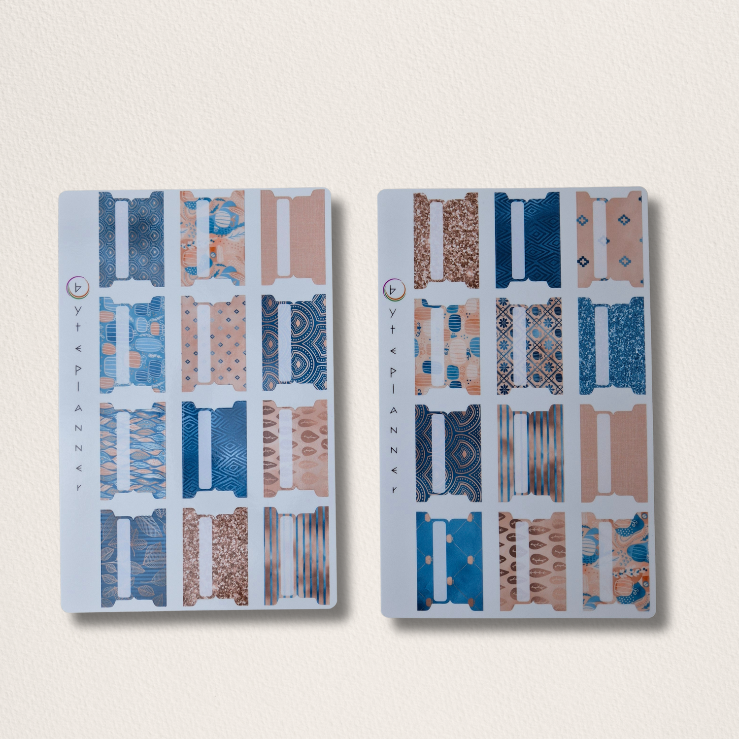Tabs Dividers Blätte Markieren für Kalender und Planer