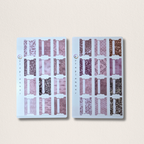 Tabs Dividers Blätte Markieren für Kalender und Planer
