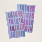 Tabs Dividers Blätte Markieren für Kalender und Planer