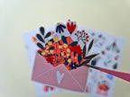 Frühlingssticker mit Insekten, Blumen & Gartenmotiven