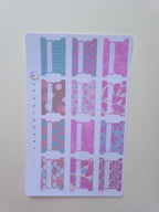 Tabs Dividers Blätte Markieren für Kalender und Planer