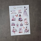 Cozy Reading Sticker Set