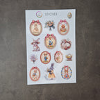 Vintage Aquarell Oster Sticker