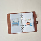 Personal Planners Cozy Winter Vellum Dashboards Set of 4
