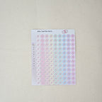 Tampon Icons Planner Stickers | Menstruation Tracker, Self-Care Journal