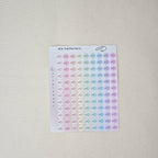 Tampon Icons Planner Stickers | Menstruation Tracker, Self-Care Journal