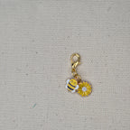 Planer Charm Biene mit Blume