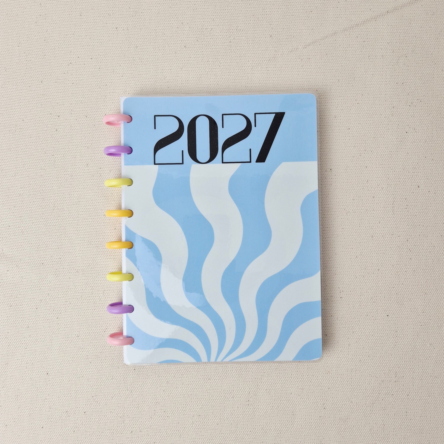 A5 Handgemachter Planer 2027 | Discbound | Wochenübersicht