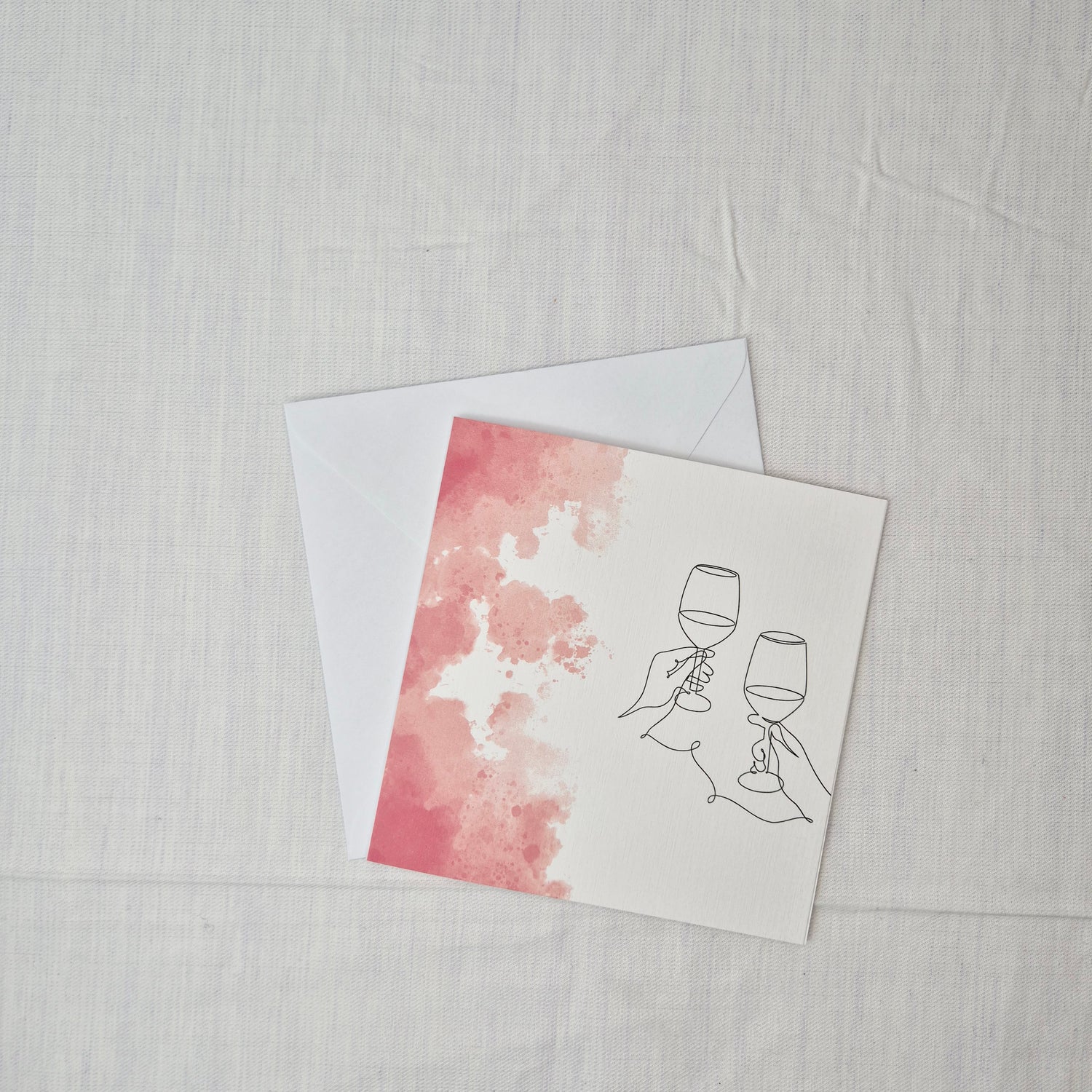 Grußkarte zum Hochzeitstag