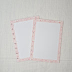 Notizeinlagen mit zartem Schmetterling-Design
