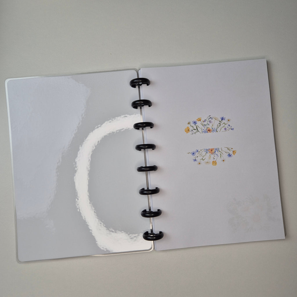 Discbound Notizbuch A5 „Hier spielt meine Kopfmusik"
