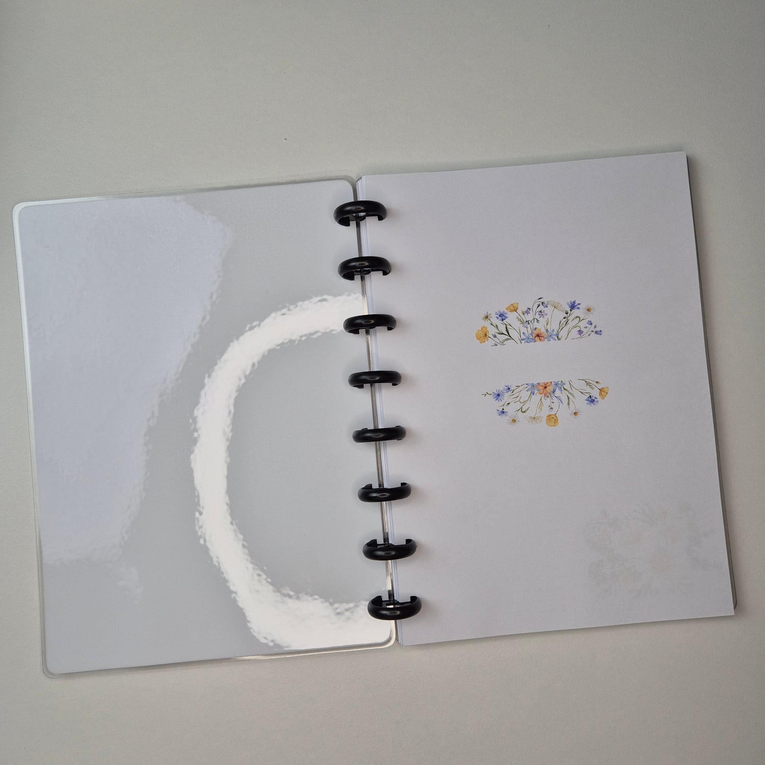 Discbound Notizbuch A5 „Hier spielt meine Kopfmusik"