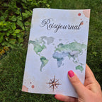 Reisejournal A5 – handgemacht für unvergessliche Reisen