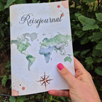 Reisejournal A5 – handgemacht für unvergessliche Reisen