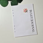 Hibiskus Bullet Journal Einlagen A5