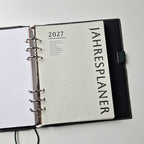 2027 Nachfüllblätter Jahresplaner für Discbücher oder Ringplaner