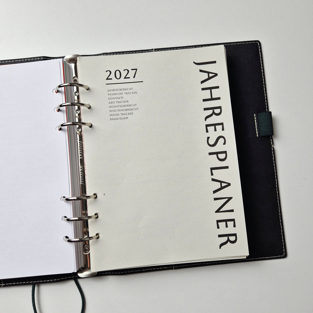 2027 Nachfüllblätter Jahresplaner für Discbücher oder Ringplaner