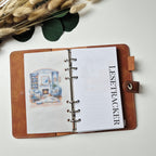 Boho Lesetracker Einlagen