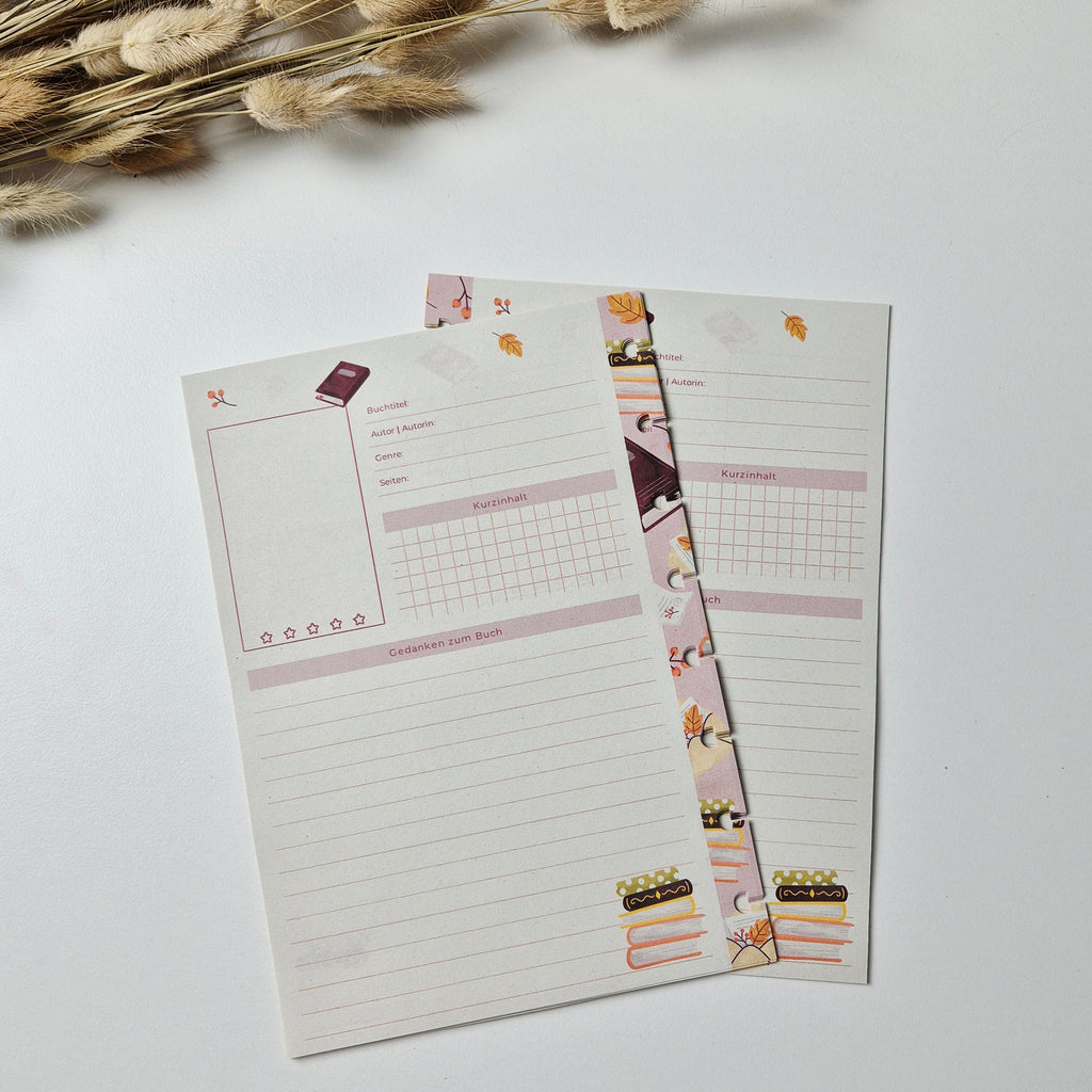 A5 Lesejournal Bundle