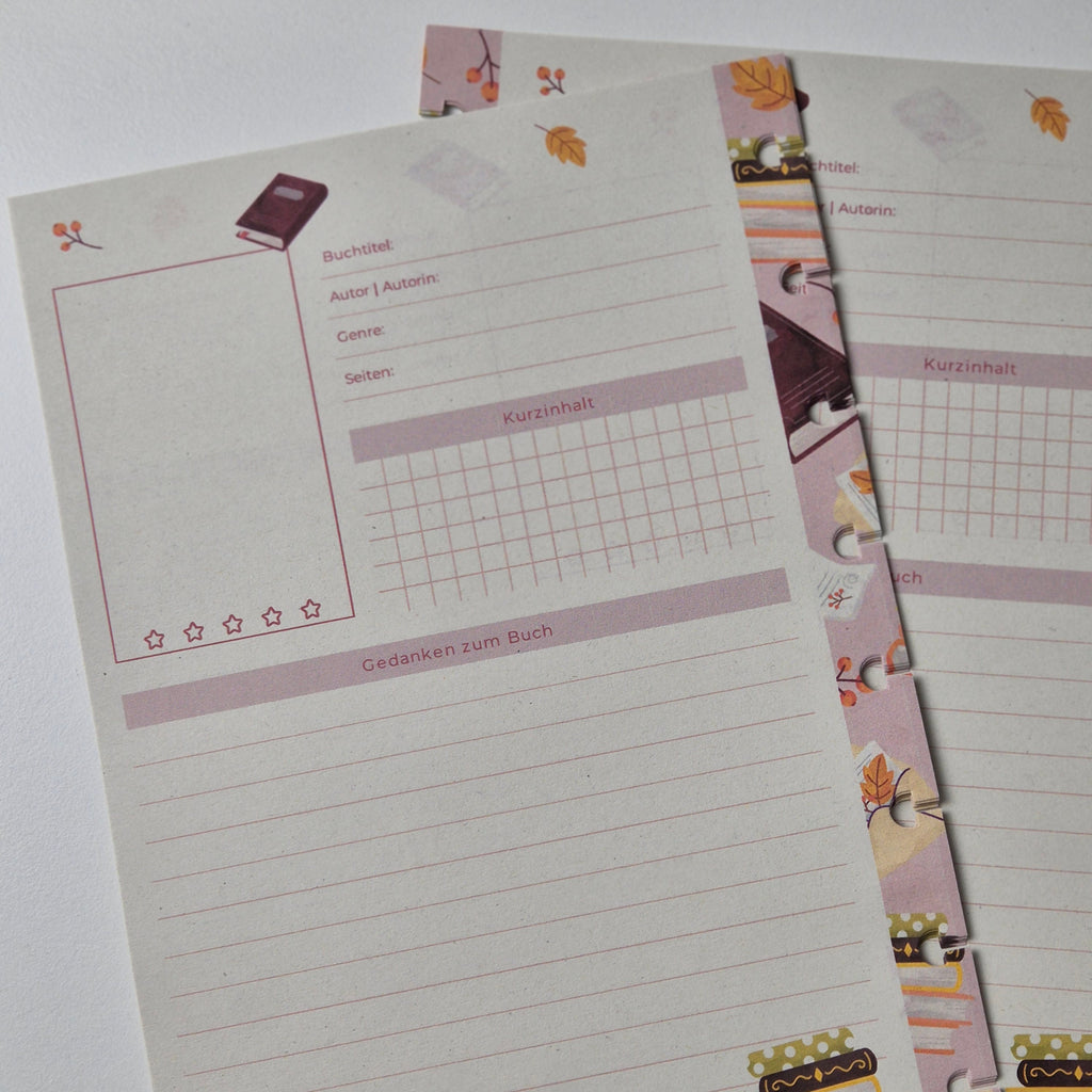 A5 Lesejournal Bundle