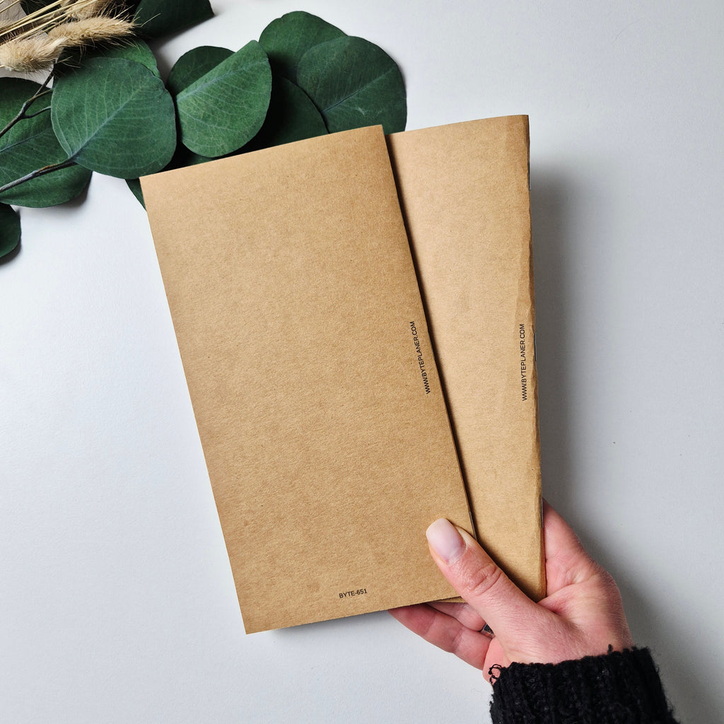 Jahresplaner 2027 – Wochenkalender in 2 Heften | A5 oder Standard Traveller’s Journal