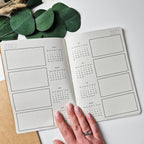 Jahresplaner 2027 – Wochenkalender in 2 Heften | A5 oder Standard Traveller’s Journal