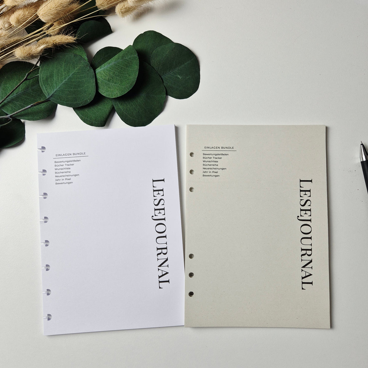 A5 Lesejournal Bundle