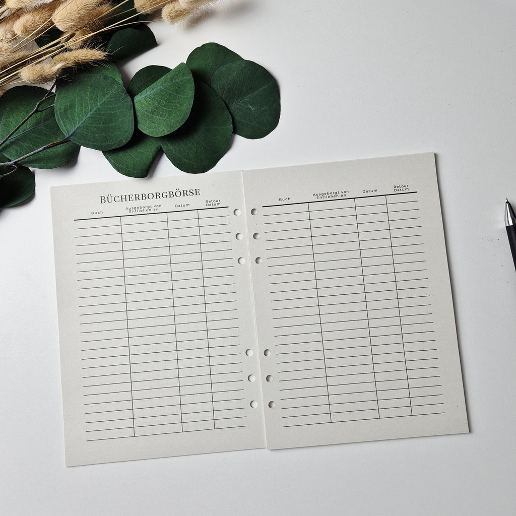 A5 Lesejournal Bundle