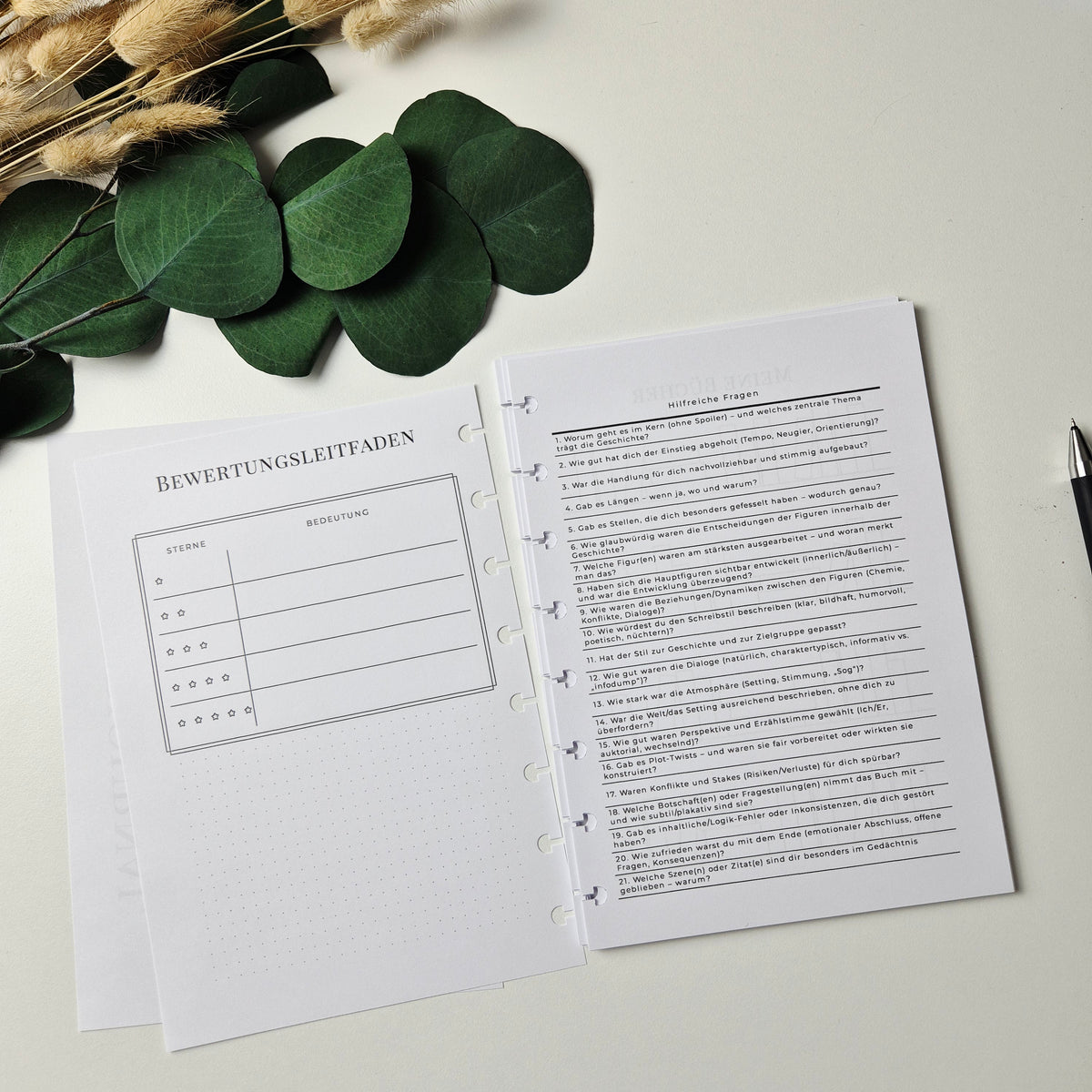 A5 Lesejournal Bundle