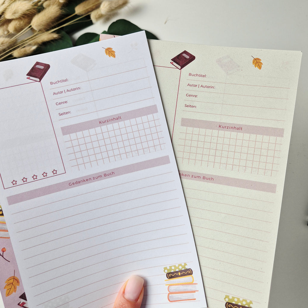 A5 Lesejournal Bundle