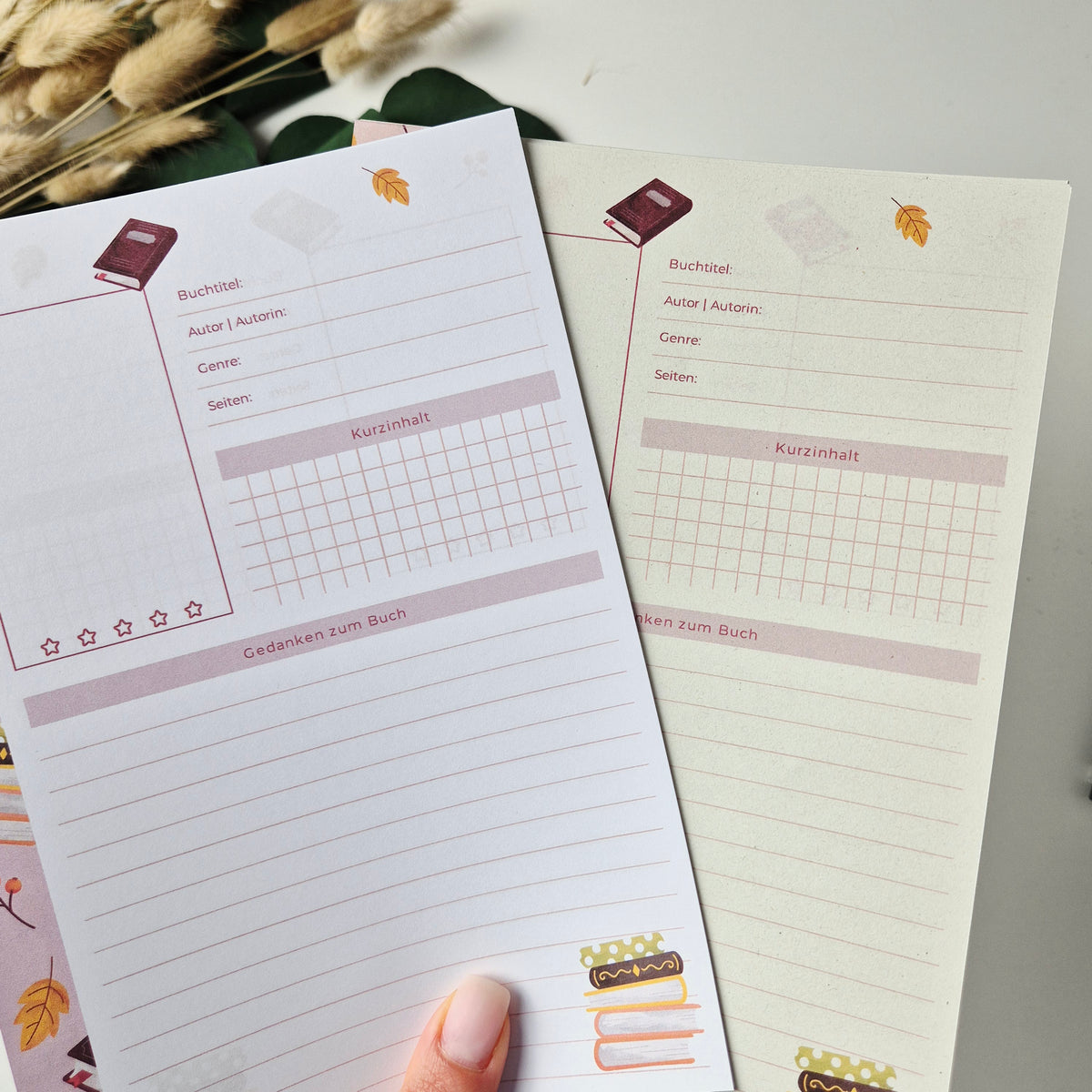A5 Lesejournal Bundle