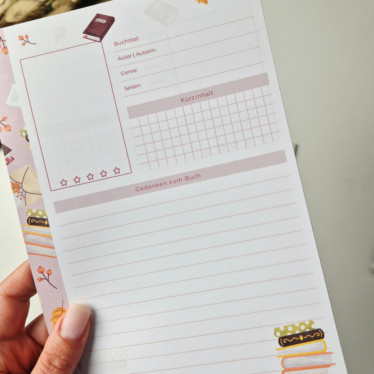A5 Lesejournal Bundle