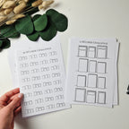 A5 Lesejournal Bundle Grün mit Rosa