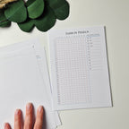 A5 Lesejournal Bundle Grün mit Rosa
