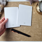 Weihnachts-Notizbuch A6 mit Igeln
