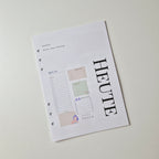 Boho-Tagesplaner A5 – undatiert