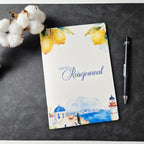 Reisejournal A5 für eine Reise bis 14 Tage
