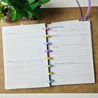 Projektplaner A5 – minimalistische Einlegeblätter für Projektplanung, Aufgaben & Ideen