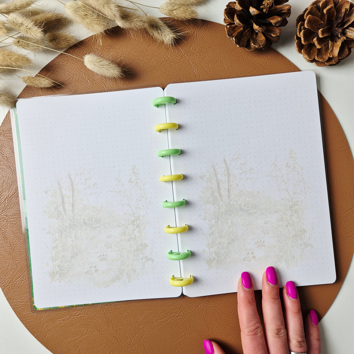 Notizbuch A5 mit Waldmotiv – Raum für deine Gedanken