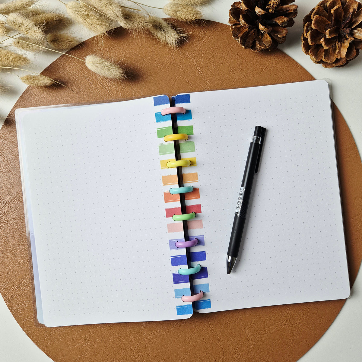 Discbound-Notizbuch A5 Rainbow – Platz für deine Ideen