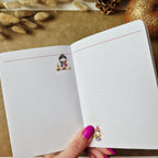 A6 Notizbuch mit kleinen Mäuseillustrationen