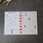 A5 Christmas Planer Discbound mit Weihnachtlichen Stickern