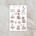 Cozy Reading Sticker Set