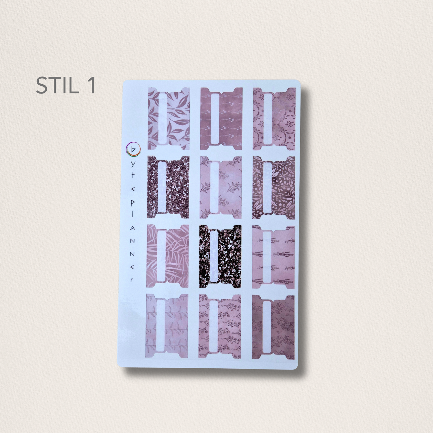 Tabs Dividers Blätte Markieren für Kalender und Planer
