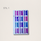 Tabs Dividers Blätte Markieren für Kalender und Planer