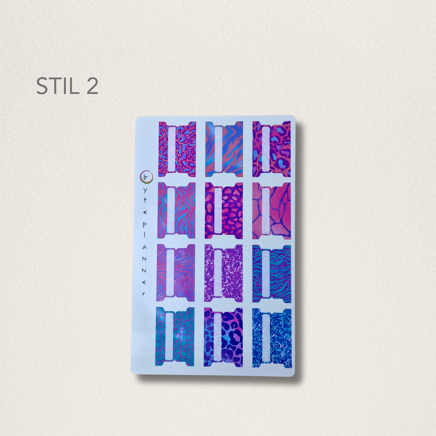 Tabs Dividers Blätte Markieren für Kalender und Planer