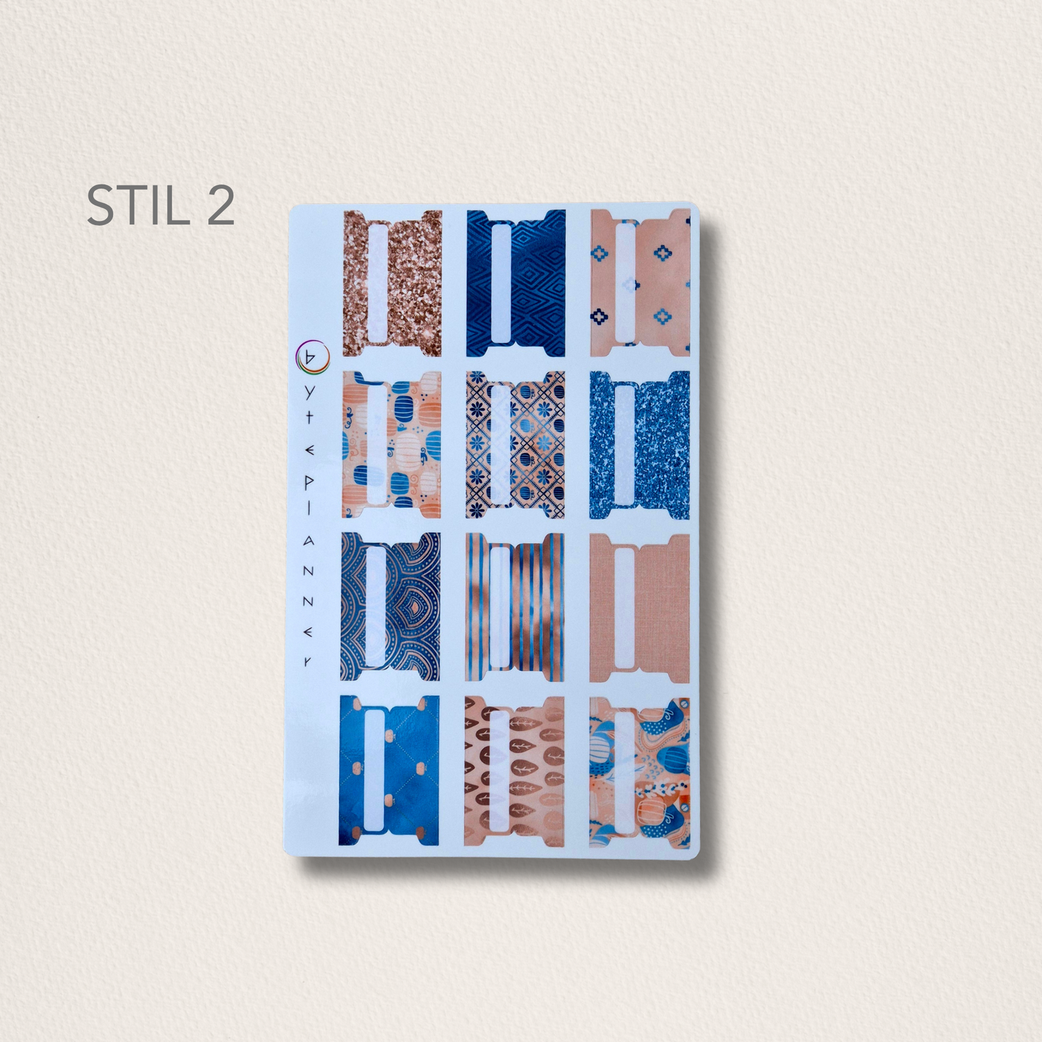Tabs Dividers Blätte Markieren für Kalender und Planer